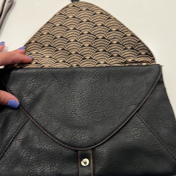 Big Buddha Black 3-pocket Clutch - Picture 7 of 12